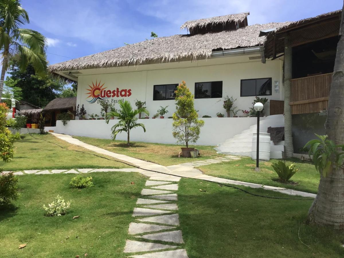 Cuestas Beach Resort And Restaurant Badian Exterior foto
